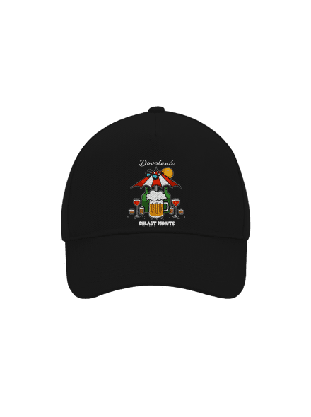 Chlast minute kšiltovka baseballka Black