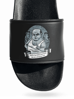 B14: Ecce Homo Homolka pantofle Black