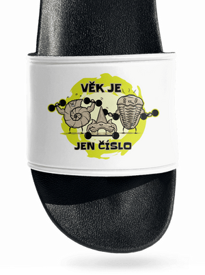 Věk je jen číslo pantofle White