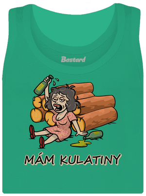 Mám kulatiny dámské tílko klasické Mint Mal