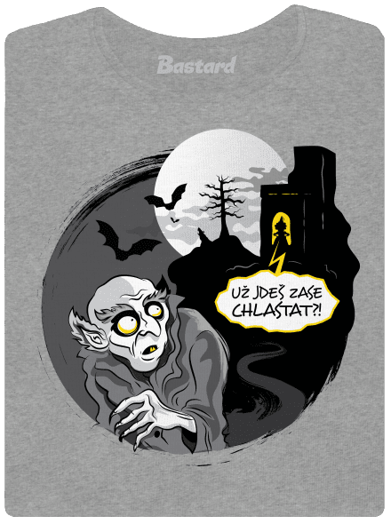 Nosferatu dámské tričko Dark Gray Melange