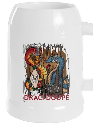 Dračák půllitr White