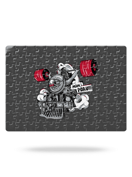Lokomotiva puzzle White