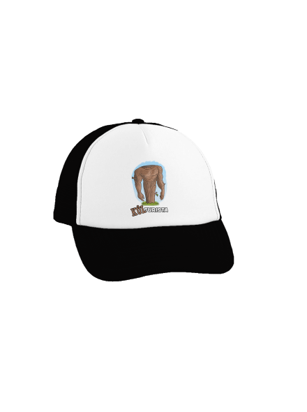 Kůlturista kšiltovka truckerka Black cap