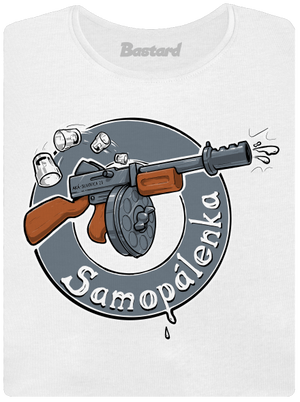 Samopálenka dámské tričko premium White