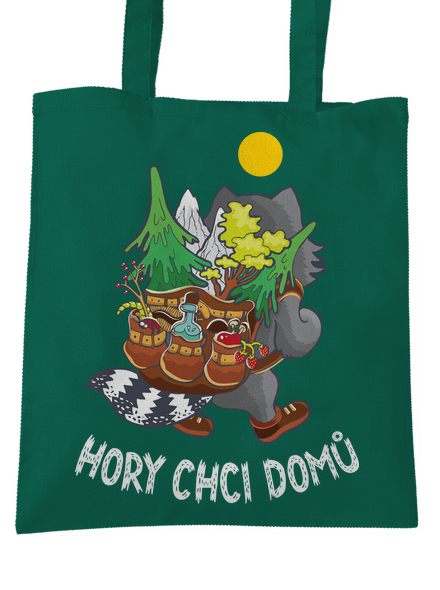 Hory chci domů taška Bottle Green WM