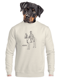 unisex mikina bez kapuce