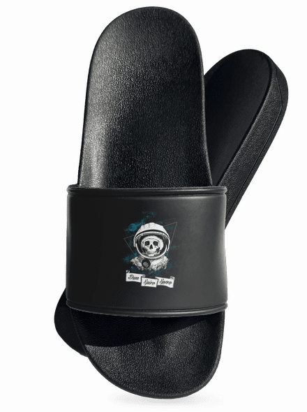 Dum Spiro Spero pantofle Black