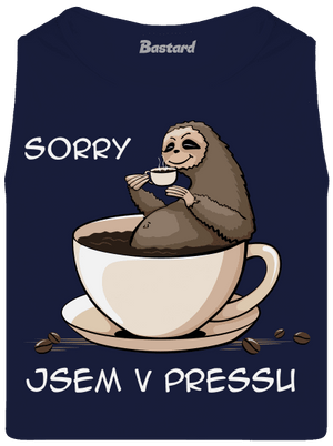 V pressu pánské tílko French Navy