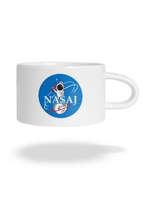 Nasaj hrnek makronka White