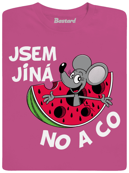 Jsem jiná dětské tričko Fuchsia