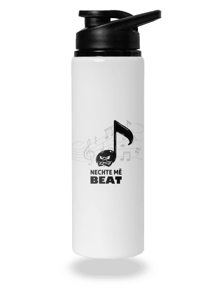 Nechte mě beat lahev na vodu White