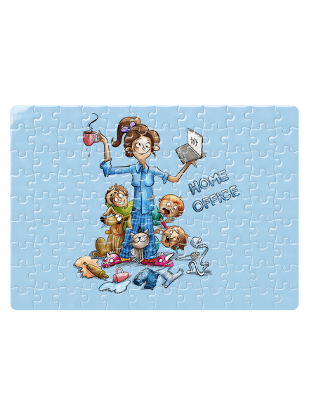 Maminčin home office puzzle White