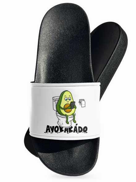 Avokakádo pantofle White