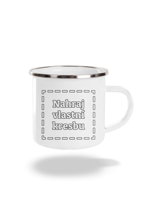 Dětské kresby - nahraj vlastní plecháček White