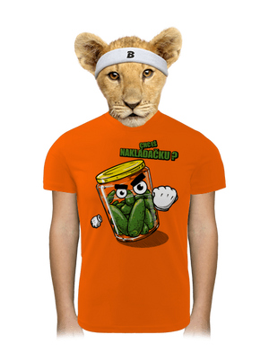 Nakládačka dětské sportovní tričko Neon Orange