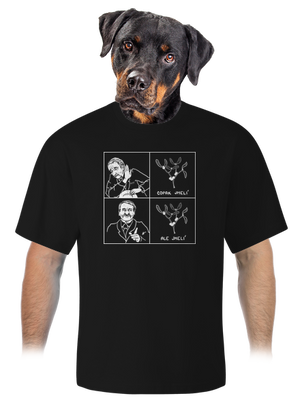 Cimrman: Copak jmelí unisex tričko oversized Black