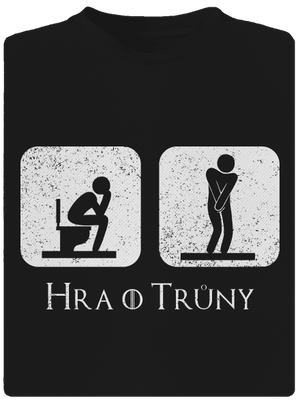 Hra o trůny dětské sportovní tričko Black