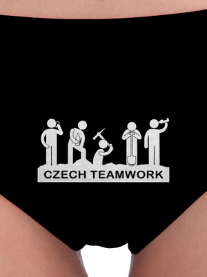 Czech Teamwork dámské kalhotky Black
