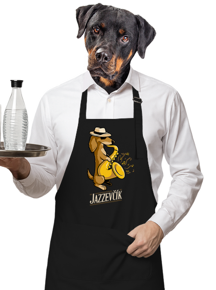 Jazzevčík zástěra Black