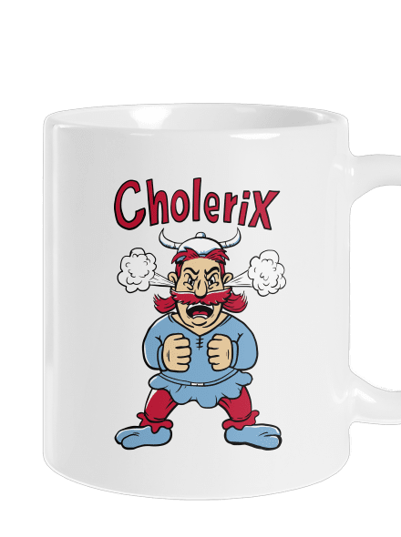 Cholerix klasický hrnek White