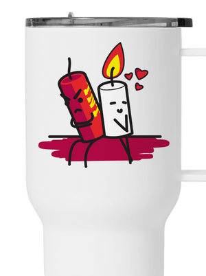 TNT termohrnek White