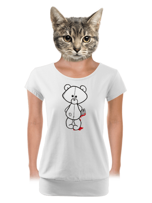 dámské tričko s lemem