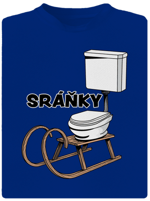 Sráňky pánské sportovní tričko Royal Blue Mal