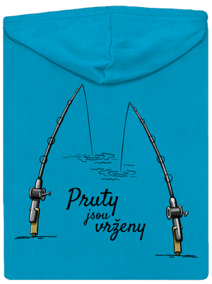 Pruty jsou vrženy dámská mikina na zip Blue Atol