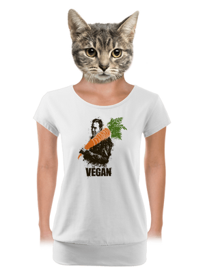 dámské tričko s lemem