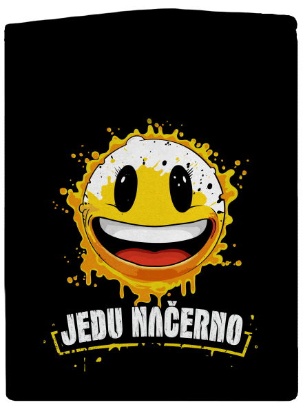 Jedu načerno dámská mikina na zip Black
