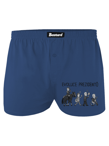 Evoluce prezidentů pánské trenky Blue