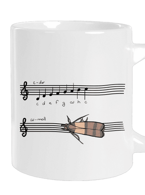 A - moll velký hrnek White