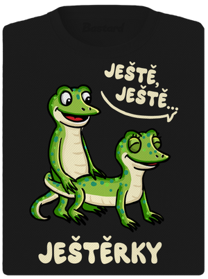 Ještě, ještě dámské sportovní tričko Black