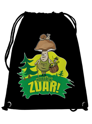 Houbaření zdar vak Black