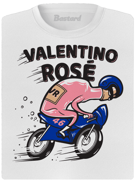 Valentino Rose dámské sportovní tričko White