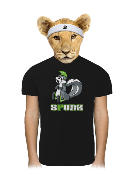 Spunk dětské sportovní tričko Black
