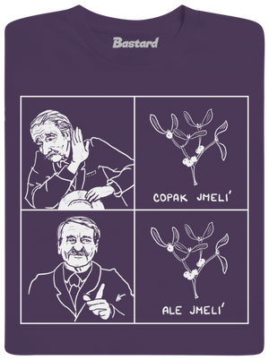 Cimrman: Copak jmelí pánské tričko Urban Purple