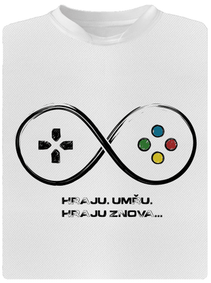 Hraju znova pánské sportovní tričko White