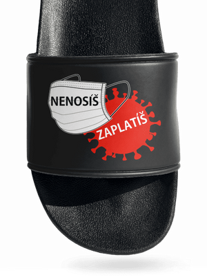 Nenosíš zaplatíš pantofle Black