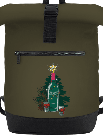 Vánoční borovička batoh Military Green