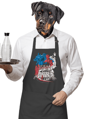 Jsem Čech zástěra Dark Grey