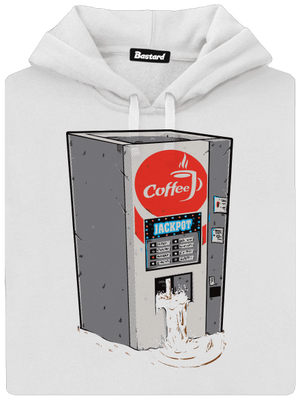 Jackpot dámská mikina klokanka White