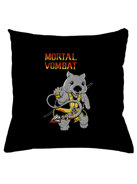 Mortal Vombat polštář Black