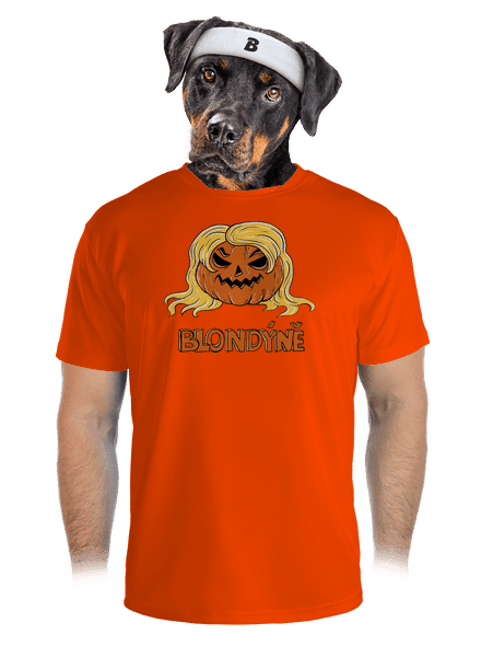 Blondýně pánské sportovní tričko Neon Orange