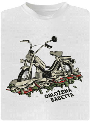 Obložená Babetta pánské sportovní tričko White