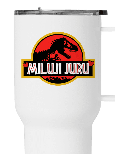 Miluji Juru termohrnek White