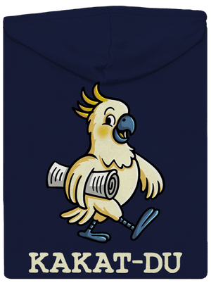 Kakat-du pánská mikina na zip Navy