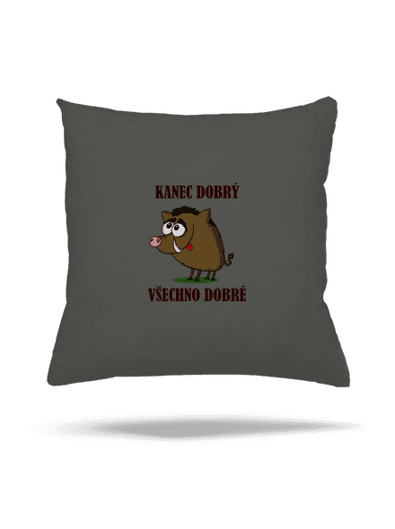 Kanec dobrý polštář Gray Pol