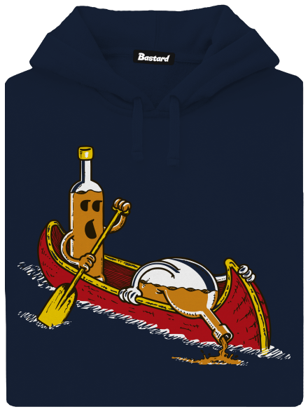 Rumáci pánská mikina klokanka Navy